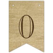 カントリーバーンサンフラワーズ結婚デート バンティングフラッグ (第2の旗)