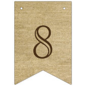 カントリーバーンサンフラワーズ結婚デート バンティングフラッグ (第3の旗)