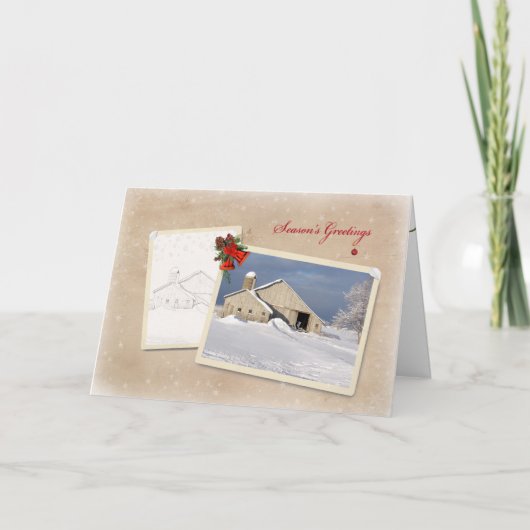 カントリーバーンシーズンの挨拶 シーズンカード (正面)