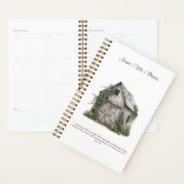 カントリーバーンスモールパーソナライズされたプランナー プランナー手帳 (ディスプレー)