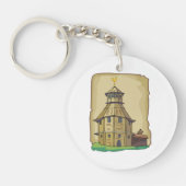 カントリーバーンハウス キーホルダー (正面)