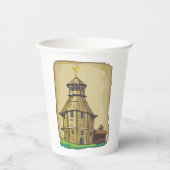 カントリーバーンハウス 紙コップ (正面)