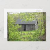 カントリーバ招待されーン インビテーションポストカード (正面/裏面)