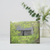 カントリーバ招待されーン インビテーションポストカード (スタンド正面)