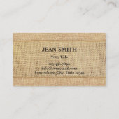 カントリーバ素朴ラップの名刺 名刺 (裏面)