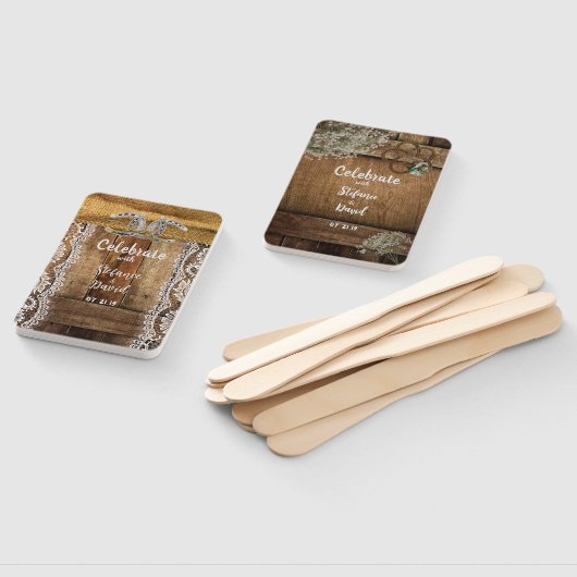 カントリーバ素朴ンウッドの馬蹄型結婚の ハンドファン (組立なし)