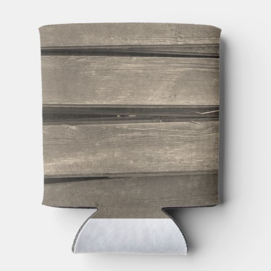 カントリーバ素朴ンウッド結婚式の引き出物 缶クーラー (裏面)