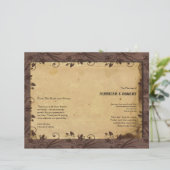 カントリーバ素朴ンウッド結婚式 プログラム (スタンド正面)