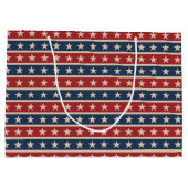 カントリーパトリオティックスストライプターズラージ抱き枕 ラージペーパーバッグ (裏面)