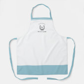 カントリーパーソナライズされたフランスのキッチンエプロン エプロン (正面)