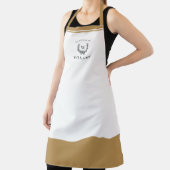 カントリーパーソナライズされたフランスのキッチンエプロン エプロン (インサイチュ)