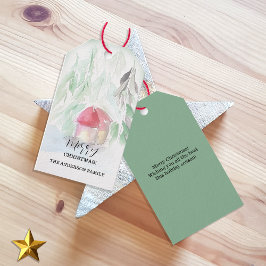 カントリービレッジホワイトクリスマス ギフトタグ