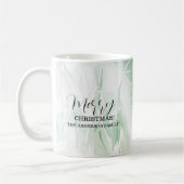 カントリービレッジホワイトクリスマス コーヒーマグカップ (左)