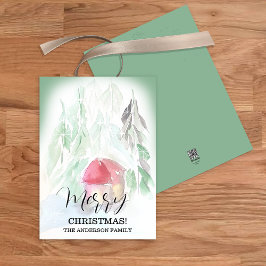 カントリービレッジホワイトクリスマス シーズンカード