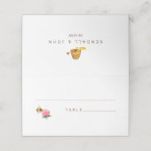 カントリービー結婚ズ座席表 プレイスカード (外部開封)