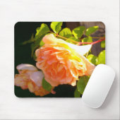 カントリーピーチバラ マウスパッド (マウス)