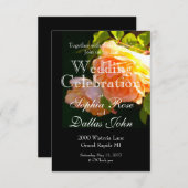 カントリーピーチバラ 招待状 (正面/裏面)