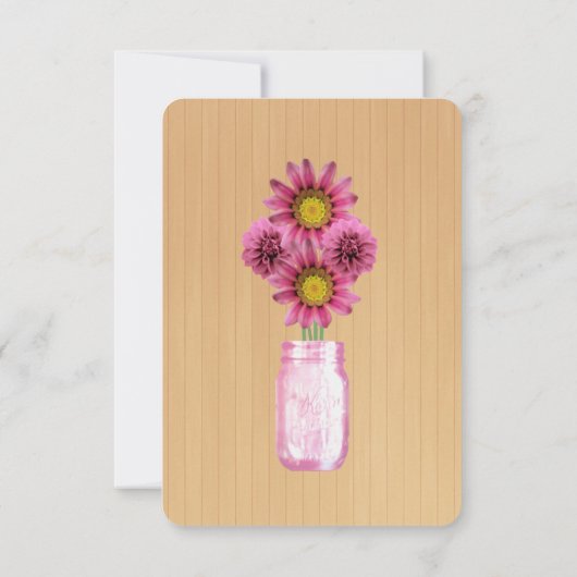 カントリーピ素朴ックソンジャーステーブル座席表 招待状 (裏面)