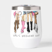 カントリーファッションカウボーイブーツガールズウィークエンドカスタム (正面)