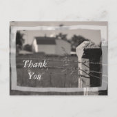 カントリーファームありがとう ポストカード (正面)