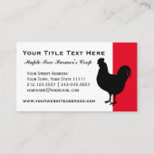 カントリーファームクープヴィンテージロースタービジネスカード 名刺 (正面)