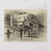 カントリーファームシーンポストカード ポストカード (正面)