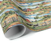 カントリーファームズキルトデザイン ラッピングペーパー (ロールコーナー)