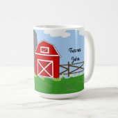 カントリーファームデザイン コーヒーマグカップ (正面右)