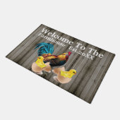 カントリーファームハウスウェルカム ドアマット (アングル)