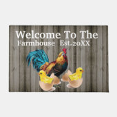 カントリーファームハウスウェルカム ドアマット (正面)