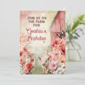 カントリーファームパーティー 招待状 (スタンド正面)