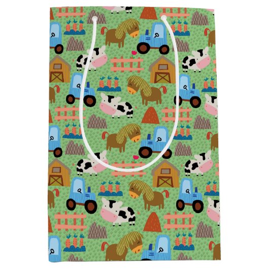 カントリーファームライフ ミディアムペーパーバッグ (正面)
