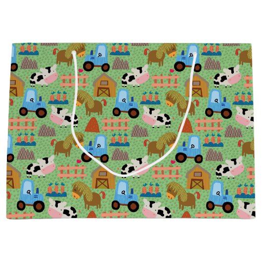 カントリーファームライフ ラージペーパーバッグ (正面)