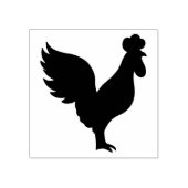 カントリーファームルースタークラフトシルエット ラバースタンプ (インプリント)