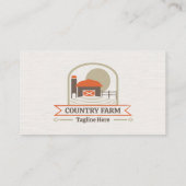 カントリーファーム名刺 名刺 (裏面)