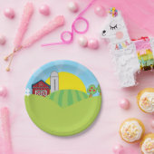 カントリーファーム紙プレート ペーパープレート (パーティー)