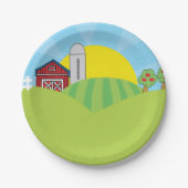カントリーファーム紙プレート ペーパープレート (正面)