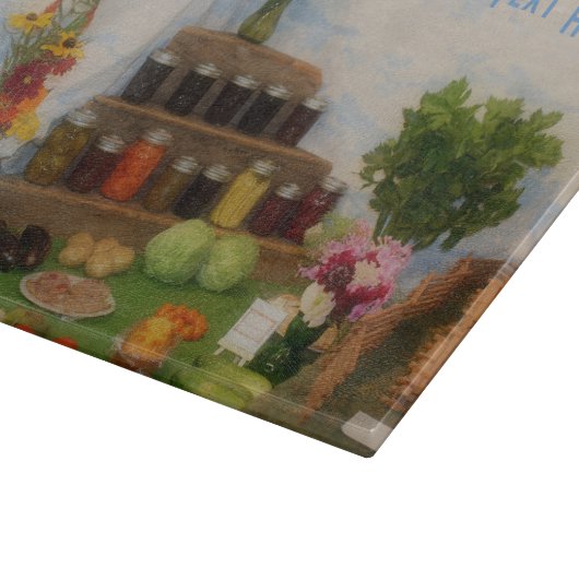 カントリーフェアハーベストの表示 カッティングボード (角)