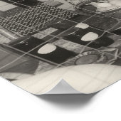 カントリーフェア出品の部分的な色 ポスター (角)