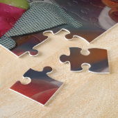 カントリーフェア秋ハーベストフルーツディスプレイ ジグソーパズル (側面)