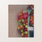 カントリーフェア秋ハーベストフルーツディスプレイ ジグソーパズル (縦)