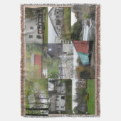 カントリーフォトブランケット スローブランケット (正面縦)