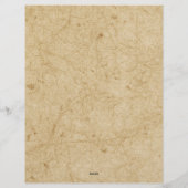 カントリーフォーカルアートレッドサルトボックス、クロウ、私はプリムスが大好き レターヘッド (裏面)