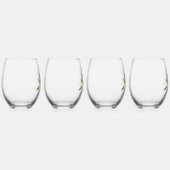 カントリーフクロウ ステムなしワイングラス (右)