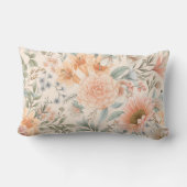 カントリーフラワードリームズランバー装飾用クッション ランバークッション (裏面)