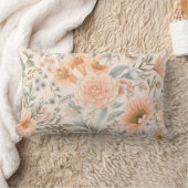 カントリーフラワードリームズランバー装飾用クッション ランバークッション (ブランケット)