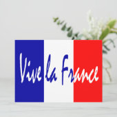 カントリーフランスのディナーへの招待状- 7月14日 招待状 (スタンド正面)