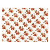 カントリーフランスのデコールローズブーケ テーブルクロス (正面(横))