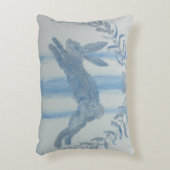 カントリーフランスのバニーウサギ アクセントクッション (正面(垂直))