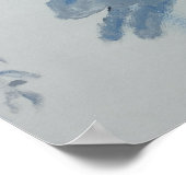 カントリーフランスのバニーラビットアートプリントポスター ポスター (角)